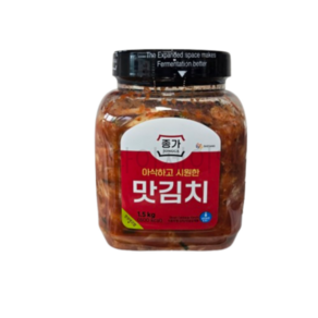 종가 아삭하고 시원한 맛김치 1.5KG 아이스팩 아이스박스포장, 1개