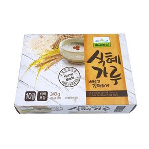 칠갑농산 테온셀 칠갑 식혜가루 240g 티백 간편한 식혜만들기 엿기름 빠른배송 대량가능, 24g, 10개입, 1개