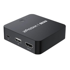 kvm 스위치 2 4 8 pot hdmi 선택기 듀얼 모니터 고해상도 usb 허브 yamph av 비디오 레코더 아날로그 비디오를