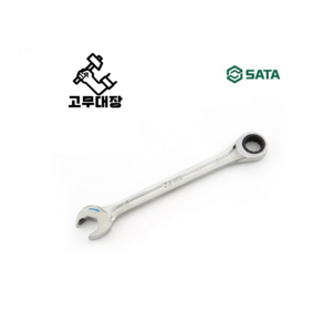 SATA 사타 더블라쳇기어렌치 7mm 자동스패너 깔깔이, 1개