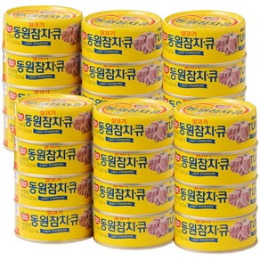 동원참치 큐 살코기참치 100g x 24캔