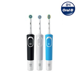 [Oral-B] 오랄비 전동칫솔 D100 바이탈리티 (화이트블랙블루)