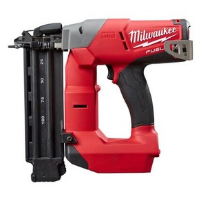 밀워키 2740-20 무선 타카 네일러 Milwaukee M18 FUEL NAILER 18Ga BRAD 2740 베어툴, 제조사 리퍼비쉬, 1개