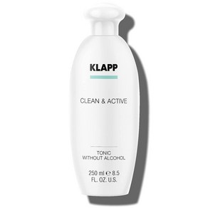 클랍 Clean & Active Tonic With Alcohol (알코올 함유) 토닉 250ml 독일 화장품, 1개