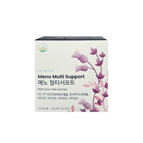 유니시티 메노 멀티서포트 갱년기 여성건강 800mg, 60정, 1개