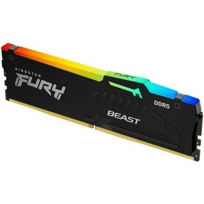 킹스턴 퓨리 비스트 16GB 2x8GB 6000MTs DDR5 CL36 RGB 데스크탑 메모리 키트 2개  적외선 동기화 AMD 엑스포 플러그 앤 플레이 KF560C36BBE, Black_32GB  6000MT/s  6000MT