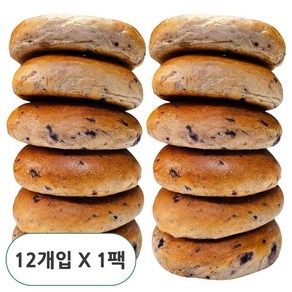 당일생산 DALDA 블루베리 베이글 12개입 수제베이글, 12개, 110g