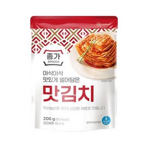 종가 썰어담은 맛김치, 1개, 200g