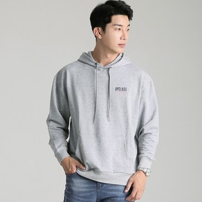 업클라스 남녀공용 시그니처 오버핏 특양면 후드티 a502