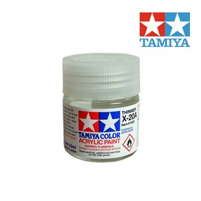 타미야 X-20A 아크릴 신너 23ml TAMIYA 81020 희석제 클리너 프라모델 건담도색 건프라 밀리터리