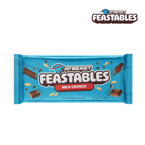 [Feastables MBeast Chocolate Ba] 피스터블 미스터 비스트 초콜릿 미국 유투버 초콜렛 05 밀크 크런치 초콜릿, 1개, 60g