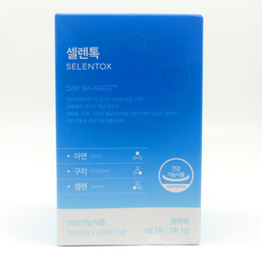 데이배리어 셀렌톡 500mg x 30정 2박스 423270, 2개