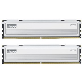 [에센코어] KLEVV DDR5 PC5-48000 CL32 FIT V 서린 [32GB (16GB*2)] (6000), 2개