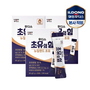 후디스 초유의 힘, 60g, 3개