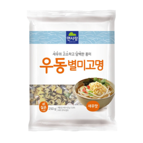 건더기스프 우동별미고명 250g 새우맛 야채맛, 우동별미고명250g 야채맛, 1개