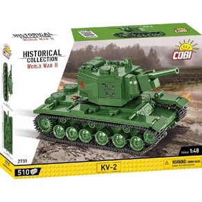 COBI Histoical Collection WWII KV-2 Heavy Tank, 기본, 1개