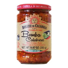 Bomba Calabese Italian Hot Sauce Spead 9.87 oz, 1개, 상세설명참조