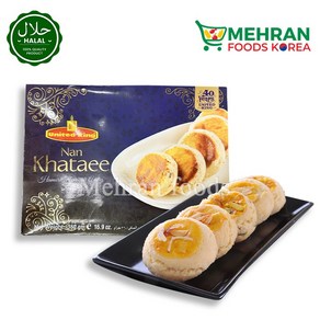 UNITED KING Nan Khataee (Biscuit) 360g 파키스탄 과자 난 카타이, 1개