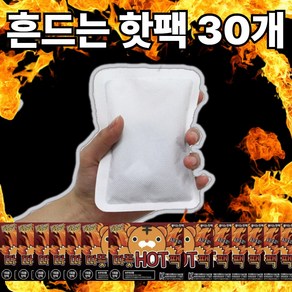 로수어 따뜻HOT팩 포켓 휴대용 흔드는 핫팩 48.9g (30개)