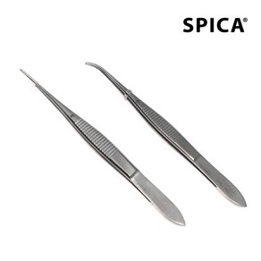 SPICA 안과 아이리스 드레싱 티슈 핀셋 포셉 무구 유구 10.5cm, 1개, S18-780 (직/10.5cm)