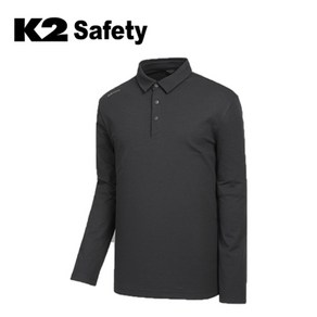 K2 Safety TS-F4202 티셔츠 긴팔 카라티 작업복 근무복 워크웨어