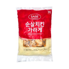 사세) 냉동 순살치킨 가라게 1kg, 1개