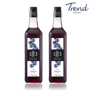 1883 블루베리 시럽 1L x 2개