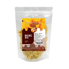 바른건강 메리골드 꽃차 마리골드 차 MARIGOLD 메리골드꽃잎 차, 180g, 1개입, 1개