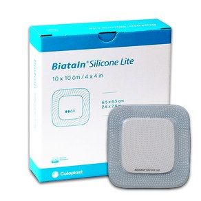 콜로플라스트 바이아테인 실리콘 라이트 10 X 10 COLOPLAST BIATAIN SILICONE LITE, 1개