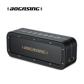 BOGASING M4 블루투스 스피커 40W 무선 5.0 확장베이스 우수한 음향 야외 IPX7 방수 휴대용 12 시간 마이크, BOGASING Official, 2)Pink - BOGASING Official, 1) 검정