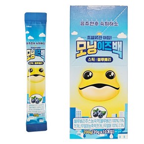 모닝이즈백 숙취해소 스틱 블루베리맛, 20g, 20개