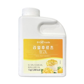 5893. 리얼후르츠 망고(냉동) - 흥국1kg [하절기 아이스박스 무료], 1kg, 1개