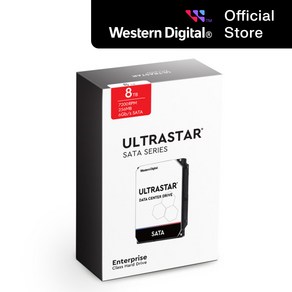 [WD대리점] WD Ultasta DC HC320 HUS728T8TALE6L4 8TB 1PACK 패키지 SATA3 워런티 3년