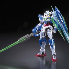 MG 1/100 더블오 퀀터 건담 클리어 칼라 Ve. [건담엑스포 한정판], 1개