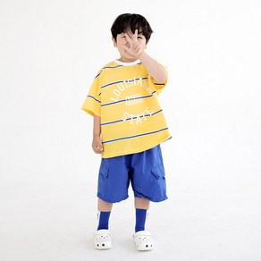 [12시전주문 오늘출발] 메르시보꾸 아동용 루이카고바지상하 키즈 주니어 바지세트 SS24S08