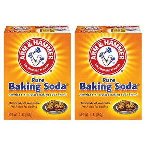 Am Hamme 암앤해머 식용베이킹소다 Pue Baking Soda 454g 2개