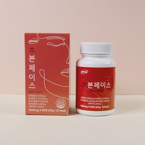 브로멜라인 본페이스 1 000mg x 60정 1개월 브로멜라인 칼륨 리파아제 호박 팥 함유, 1개