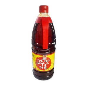 뚜레반 고추맛기름 1.8L (참기름 들기름 식용유 중식), 1개