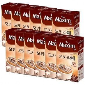 동서 맥심 카페 모카라떼 120T (10개입x12개), 13.2g, 10개입, 12개