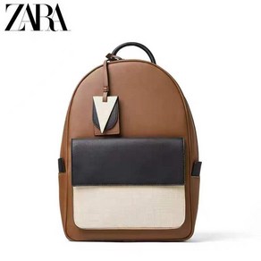 ZARA 자라 남자백팩 정장백팩 브라운