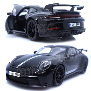 1:18 마이스토 포르쉐 911 GT3 스트라이프 블랙 미니카 다이캐스트, 18마이스토포르쉐911GT3(스트라이프블랙), 1개