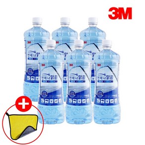 3M 에탄올 워셔액 사계절 성에제거 부식방지 1.8L 1Box 6개