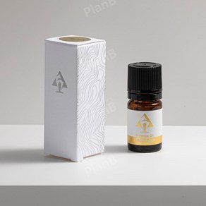 AROMA de Camp 아로마 드 캠프 미니어처 장작 모닥불 화로 아로마 디퓨저, 하쿠산 에센셜 오일 3ml