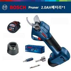 BOSCH 충전전지가위 12V 무선 전동가위 2.0Ah 배터리1