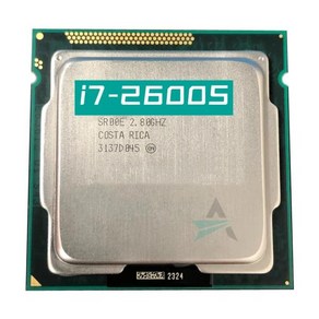 쿼드 코어 LGA 1155 CPU 프로세서 i7 2600K 3.4GHz SR00C