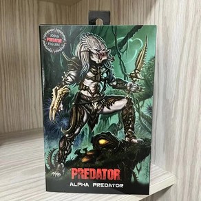 피규어 엘파 디럭스 프레데터 NECA51575 높이 7 인치, 1개