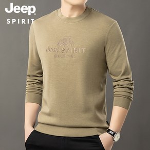 JEEP spiit (지프스피릿) 맨투맨 남성 티셔츠 남자 라운드넥