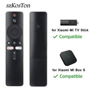 어시스턴트 TV 음성 MDZ-24-AA 박스 MDZ-22-AB 블루투스 구글 스틱 호환 S TV MI 스마트 XMRM-006 리모컨 샤오미 MI, 2)B, 1개