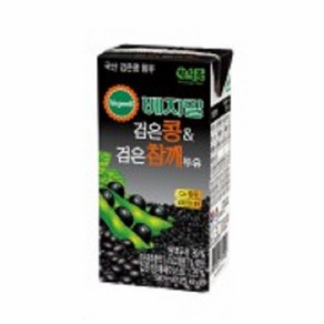 (안전배송 박스포장) 베지밀 검은콩 검은참깨 두유 190ml, 32개