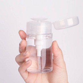 펌프 공병 네일 리무버 립아이 클렌징워터 토너 아세톤 리필 펌핑 용기, 300ml(펌프), 1개